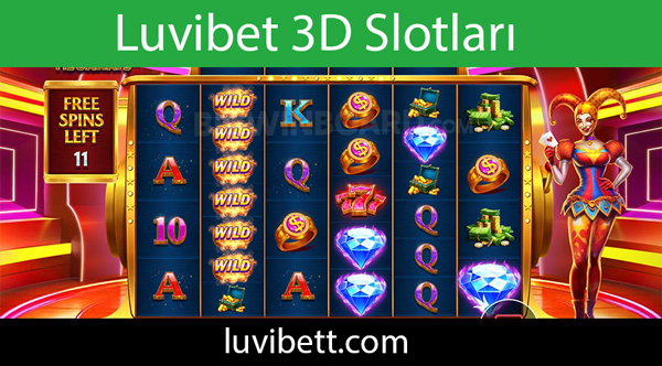 Luvibet 3d slotları ile son derece başarılı sitedir.